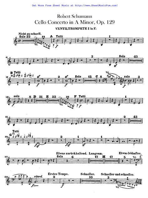Schumann: Cello Concerto In A Minor, Op. 129